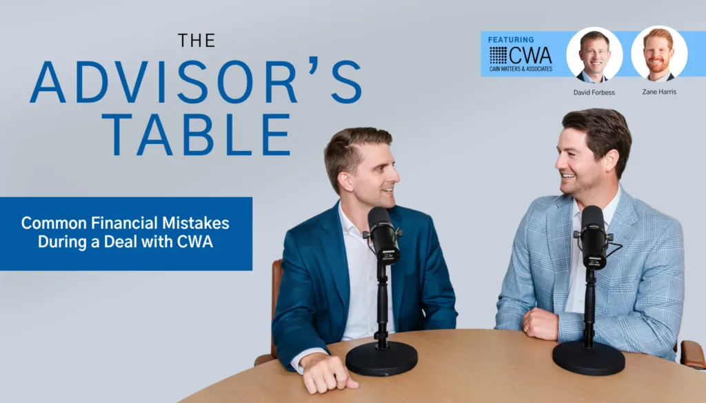 Common Financial Mistakes During a Deal with CWA